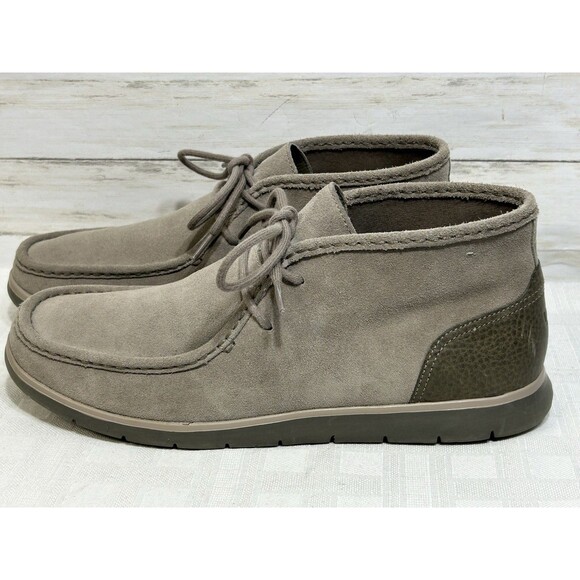 EXCELLENT! UGG Men\'s Hendrickson Chukka Boots Grey Suede Sz 11.5-12 shoe slipper main image 10